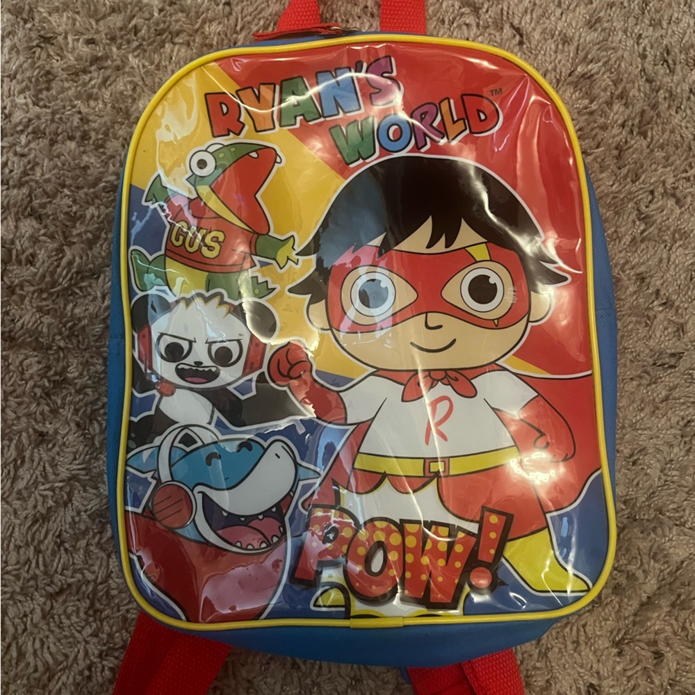 RYANS WORLD! 🌎 backpack 🎒